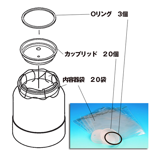 O-light Gun KK-5051 使い捨て EZライナーキット